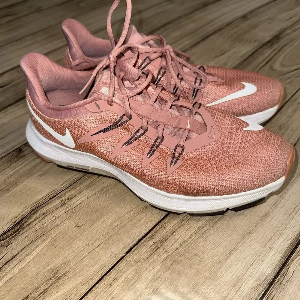 Nike Womens Quest AA7412-600 Pink Running Shoes Sneakers Size 7